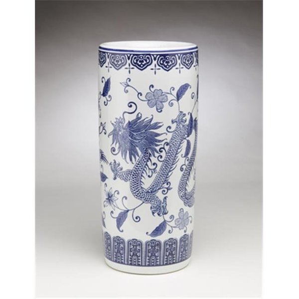 Aa Importing AA Importing 59825 18 in. Umbrella Stand Dragon Pattern 59825